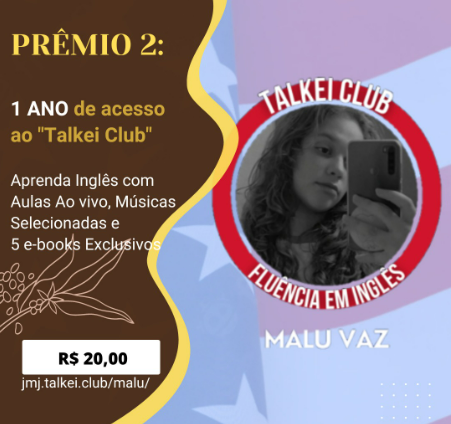 Malu pra JMJ [SORTEADO]